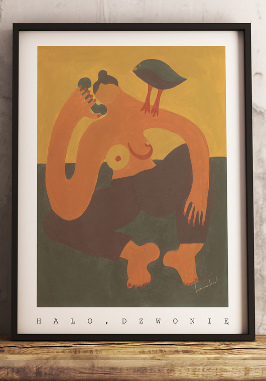 plakaty Plakat "HALO, DZWONIĘ"