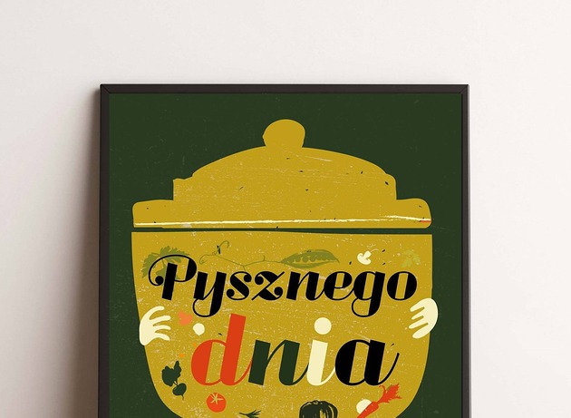 plakaty Plakat kucharz i smaki
