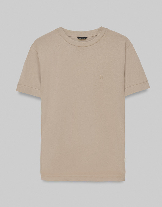 t-shirty męskie T-shirt modena beżowy