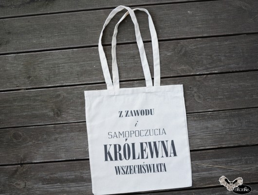 Z zawodu i samopoczucia.., torebka eko Sowia Aleja