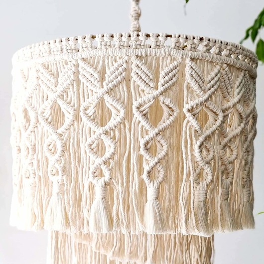 lampy wiszące Lampa wisząca, makrama Harmony