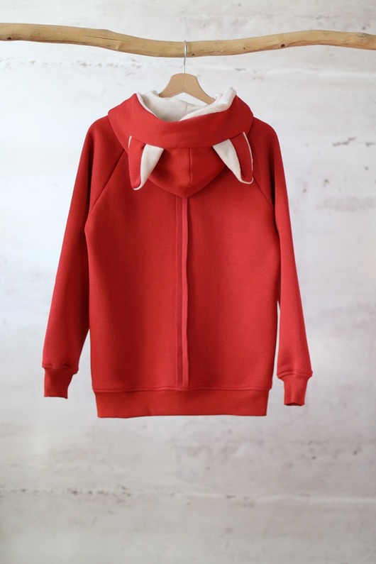 bluzy męskie Bluza Męska Malinowy KOT