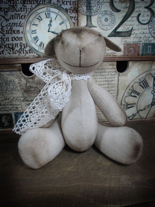 MIŚ w stylu "shabby chic" Szmaciane Misie