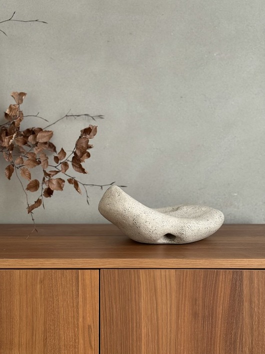 figurki i rzeźby Rzeźba ceramiczna, obiekt dekoracyjny, organiczna forma