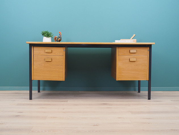 biurka Biurko jesionowe, duński design, lata 80, produkcja: Labofa M