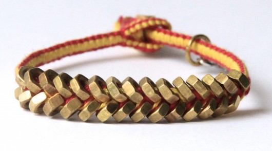 pink&yellow gold Hbrancelets