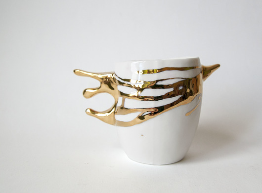 Kubek porcelanowy SPLASH Pangzi Ceramics