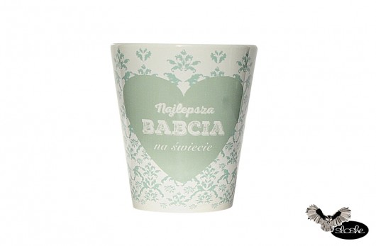 Kubek latte 300ml, Najlepsza babcia na świecie Sowia Aleja