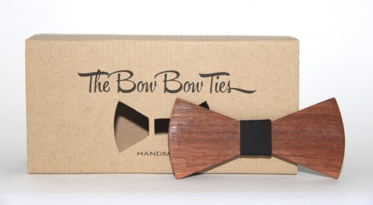 Muszka drewniana - Massaranduba The Bow Bow Ties