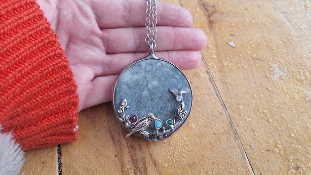 wisiory Ptak w ogródku - wisiorek, rezerwacja