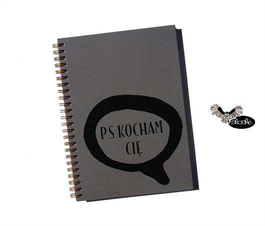 P.S. Kocham Cię, recycled notes Sowia Aleja
