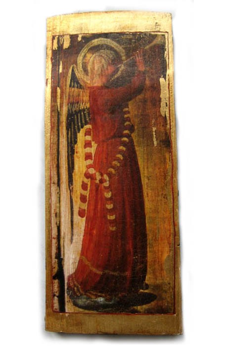 ikona -trąbiący anioł Kotikon
