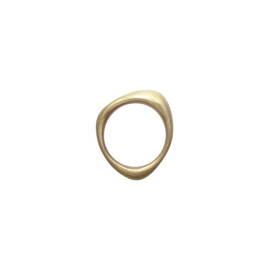 pierścionki - różne SMOOTH / brass ring