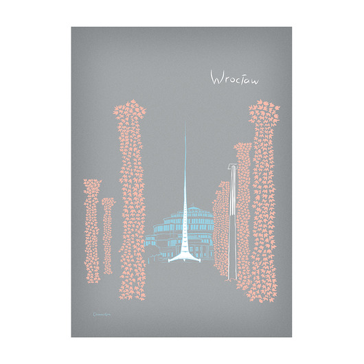 plakaty Plakat A4 Wrocław Hala Stulecia