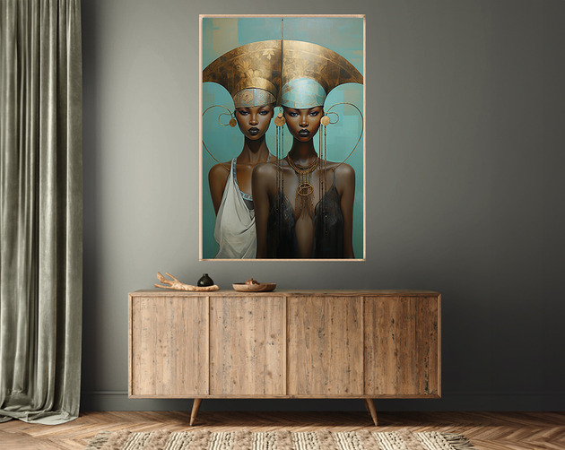 plakaty Oblicza Innych Wymiarów - Plakat - Druk - Abstrakcja, Surrealizm, Loft #13