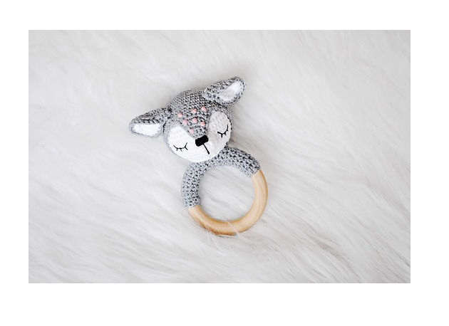 pokój dziecka - różne Sarenka - szary/róż