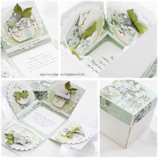 kartki scrapbooking Prezent z k(L)asą ;)