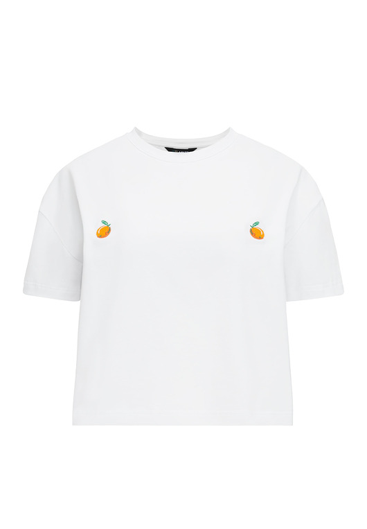 t-shirt damskie T-shirt Crop-Voil