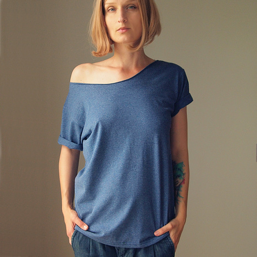 Jeans melanż Czysty Oversize S-XXL ONE MUG A DAY