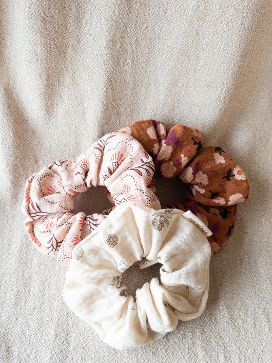 gumki do włosów Zestaw frotek / scrunchie