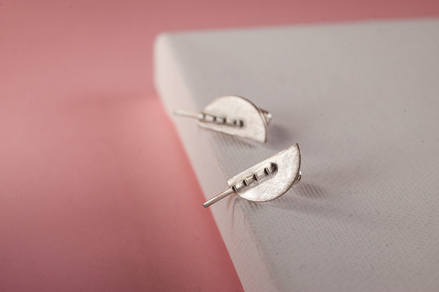 kolczyki srebrne Kolczyki srebrne Dotknij Księżyc