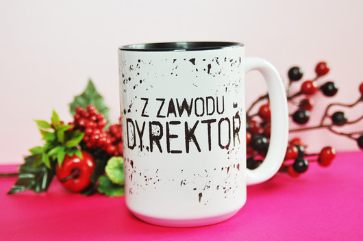 Z zawodu dyrektor, kubek  Sowia Aleja