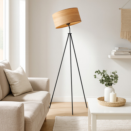 lampy podłogowe Lampa podłogowa na trójnogu OSLO ECO