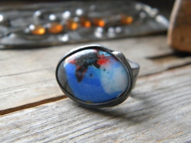 pierścionki - różne Galapagos   - pierścionek