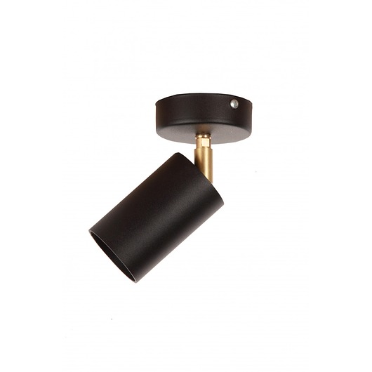 Plafon Spectra,czarna struktura,16,5x8 cm Home Design