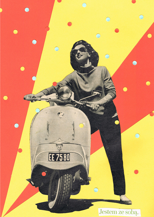 plakaty jestem  -  Kolaż - plakat - wydruk