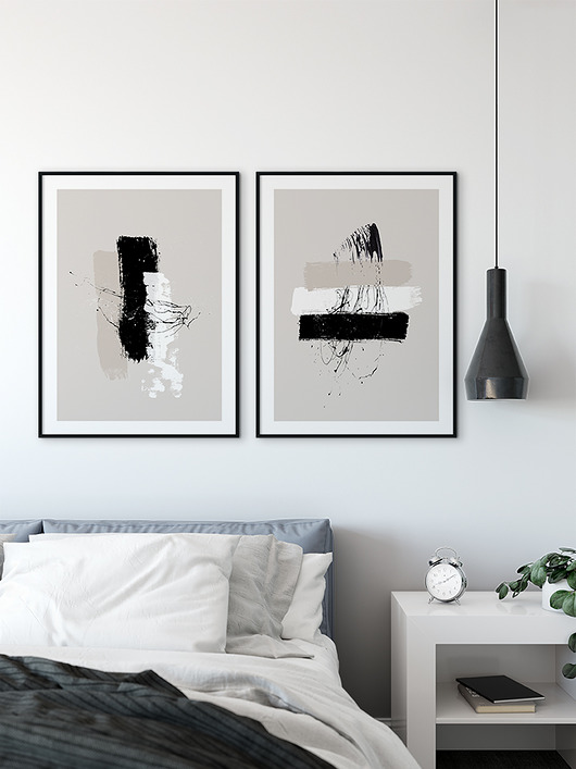 Dwa plakaty - Graphic Bury Lis