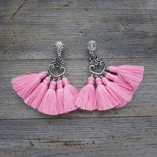 Boho Love -kolczyki z chwostami Mró Soutache