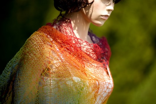 Szal &quot; PRIMAVERA RAINBOW GRAND &quot; HERBE DESIGN