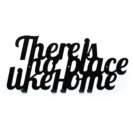 Wieszak There is no place like home decolicious