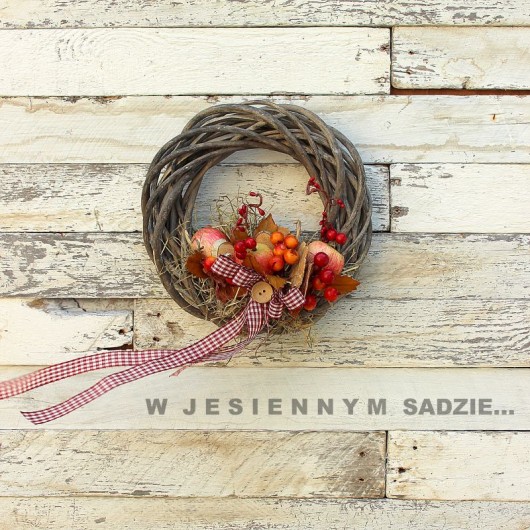 Wianek W Jesiennym Sadzie mini Zastygla Natura
