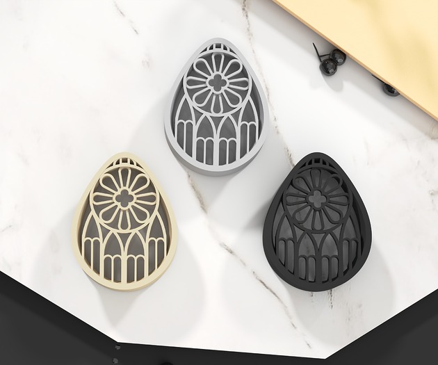 biżuteria różna Tunele do uszu 20-100mm gotycka rozeta  / czarne / 14 kolorów, plugi siodłowe