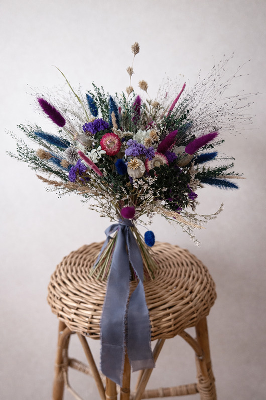 Biżuteria ślubna Bukiet ślubny okolicznościowy suszki