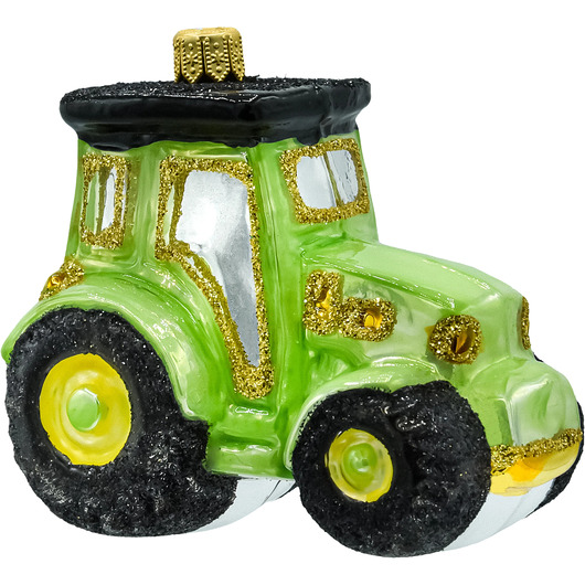 ozdoby choinkowe Bombka choinkowa: Traktor: zielony