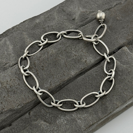 bransoletki srebrne Chain - bransoletka