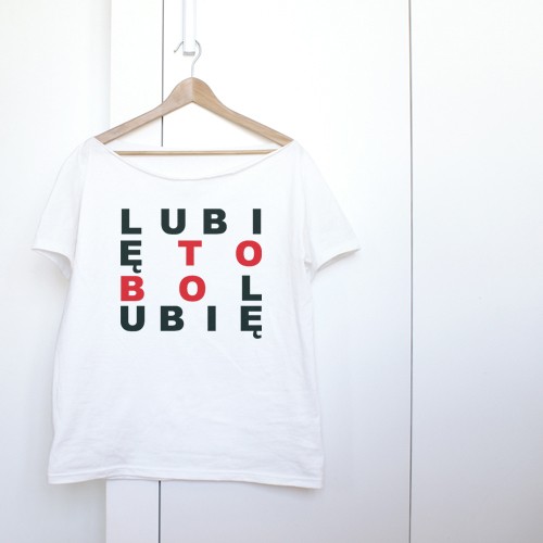 Lubię to bo lubię Oversize ONE MUG A DAY