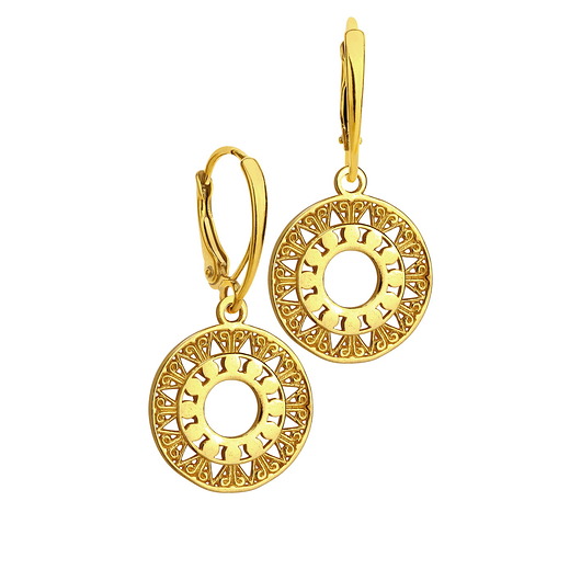 Kolczyki- srebro 925 pozłacane KZ10b Coccola JEWELLERY