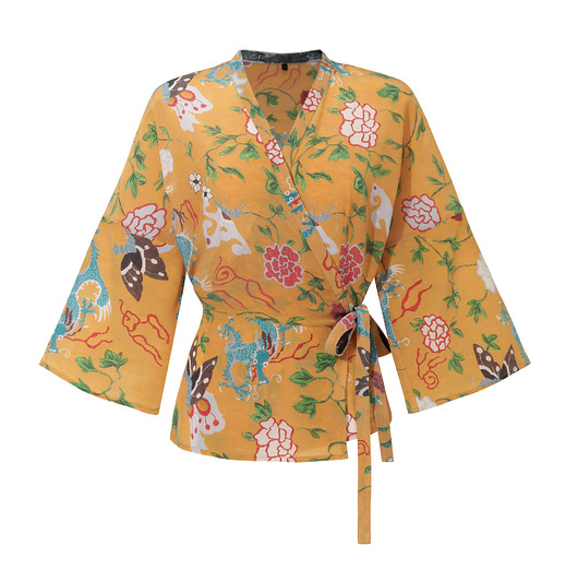 bluzki kimonowe damskie Bluzka Dragon Kimono