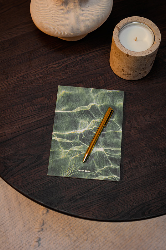 kalendarze i plannery Notebook w kropki Clarity inspirowany wodą A5