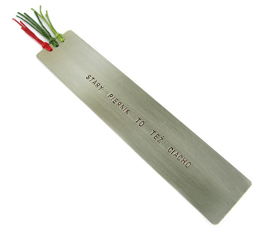 Zakładka dlataty - Stary piernik to też ciacho Hundred Bookmarks