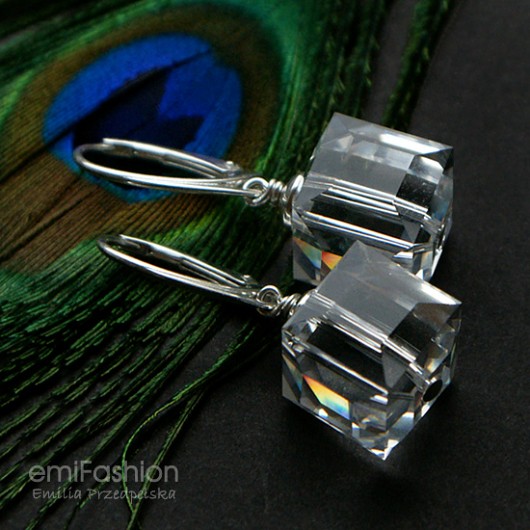 kryształ Swarovski Cube Crystal MAREMI Jewelry