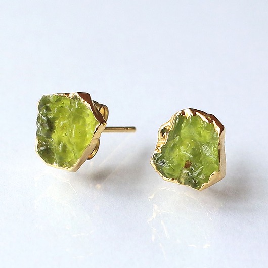 kolczyki pozłacane Oliwin kolczyki pozłacane - pomyślność i przedsiębiorczość