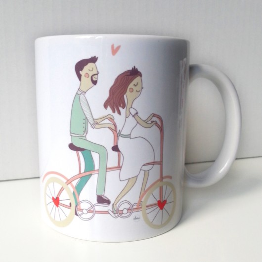 zakochani na rowerze Love Life and Forest