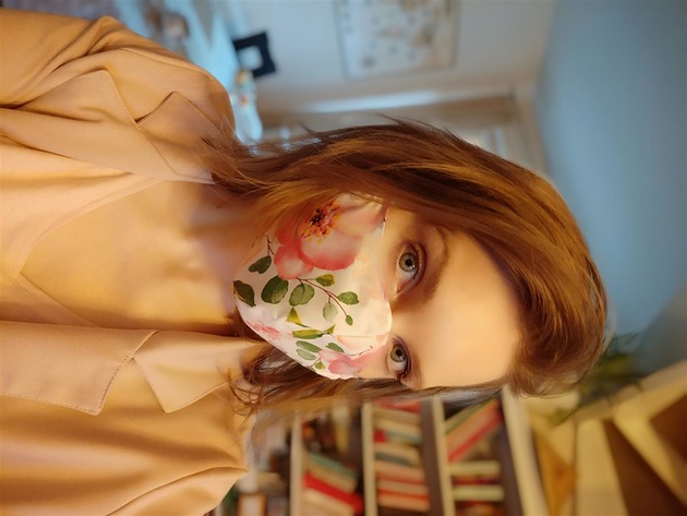 Maseczka antybakteryjna, dla kosmetyczek Diana Art