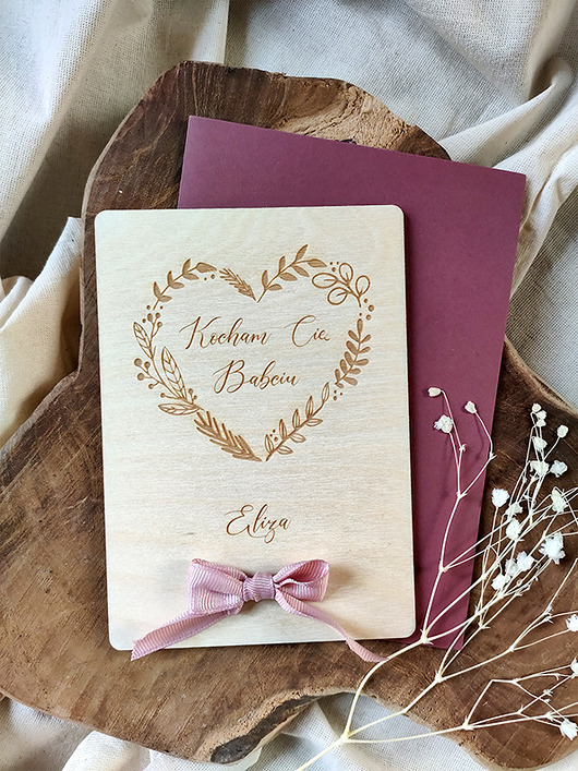 kartki scrapbooking Kartka okolicznościowa serduszko