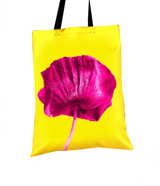 Promocja! Mak fuksja - eko torba AT design